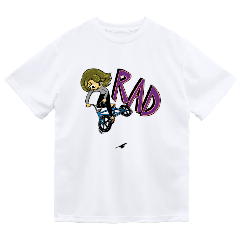 nidan-illustrationの"RAD" 1 ドライTシャツ