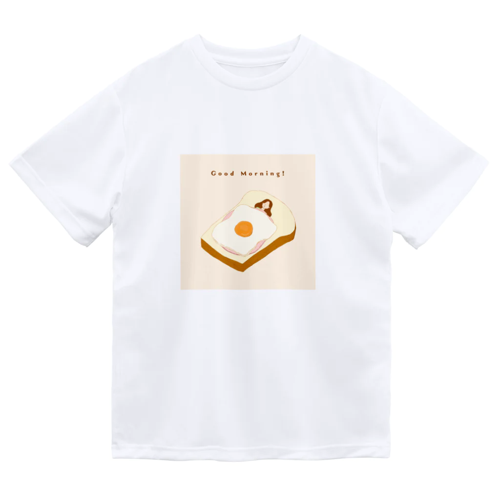 ないものねだりのおいしい睡眠(beige) ドライTシャツ