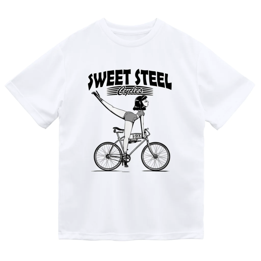 nidan-illustrationの"SWEET STEEL Cycles" #1 ドライTシャツ
