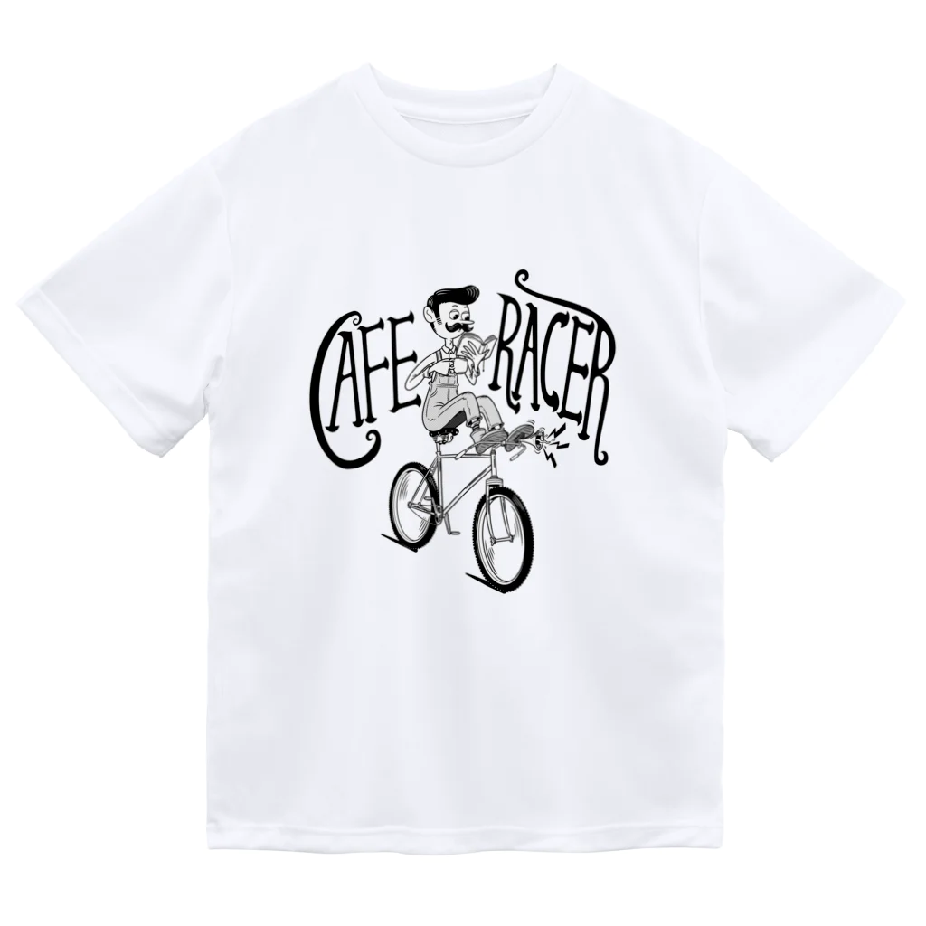 nidan-illustrationの"CAFE RACER" ドライTシャツ