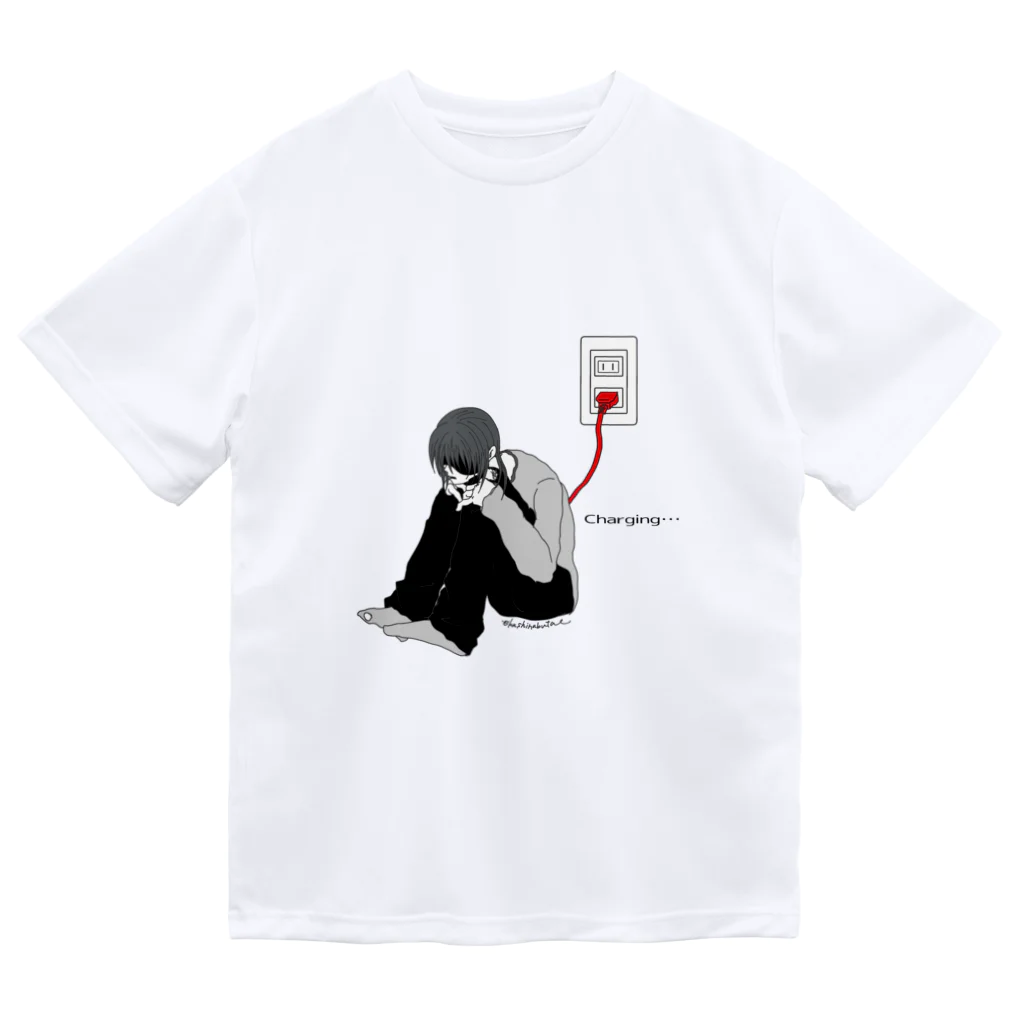 Draw freelyのCharging ドライTシャツ