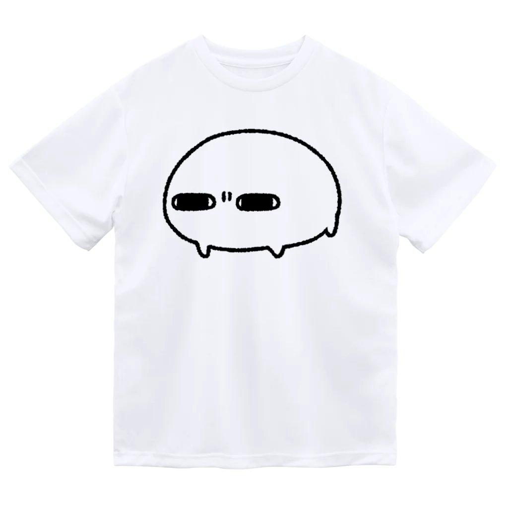 ぱーぷるぱっちのしろくてまるくてあったかいいきもの Dry T-Shirt