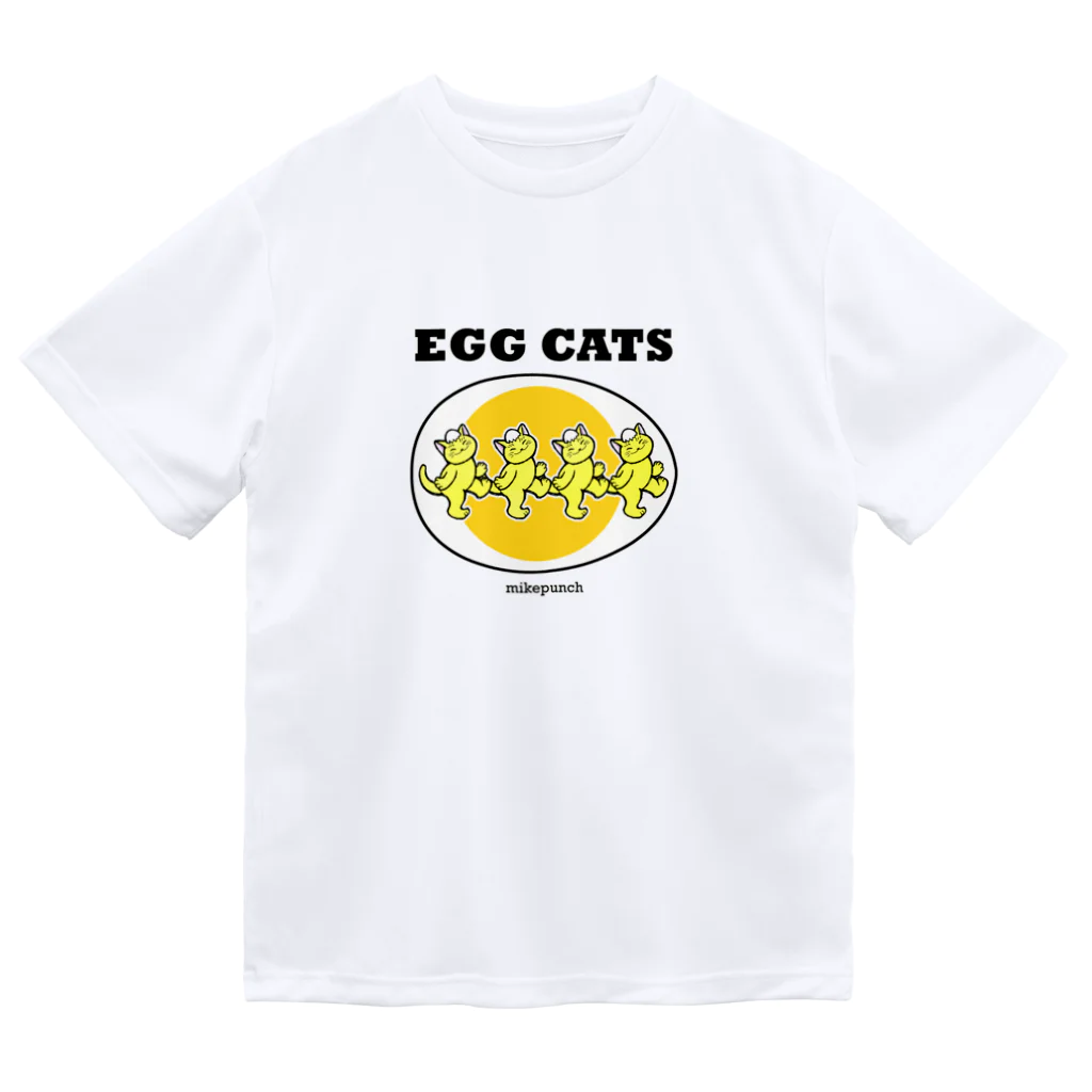 mikepunchのEGG CATS ドライTシャツ