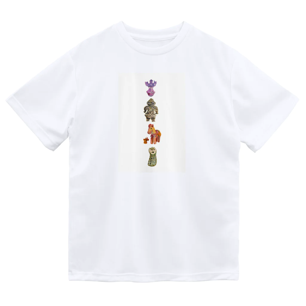WAMI ARTの縄文遺跡 Dry T-Shirt