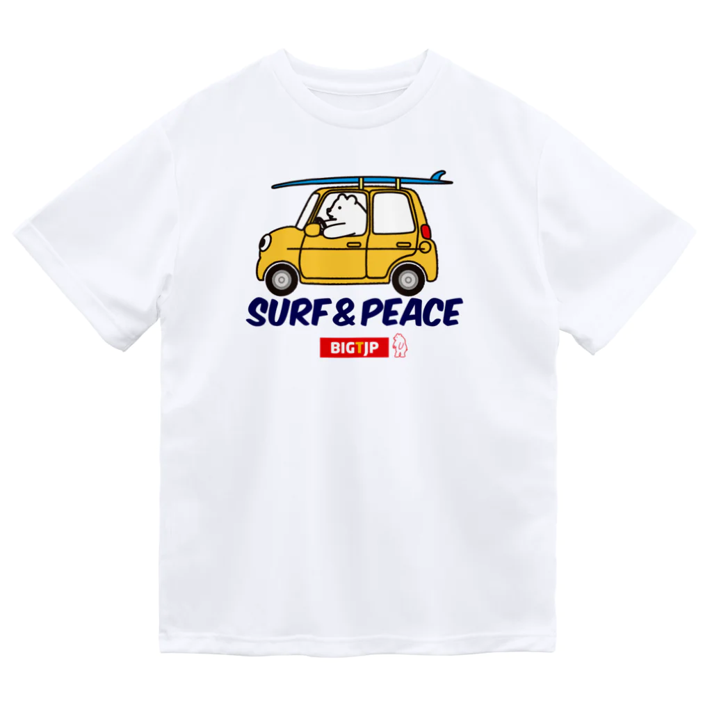 Big-T.jpのヒグマSUEF & PEACEドライブ ドライTシャツ