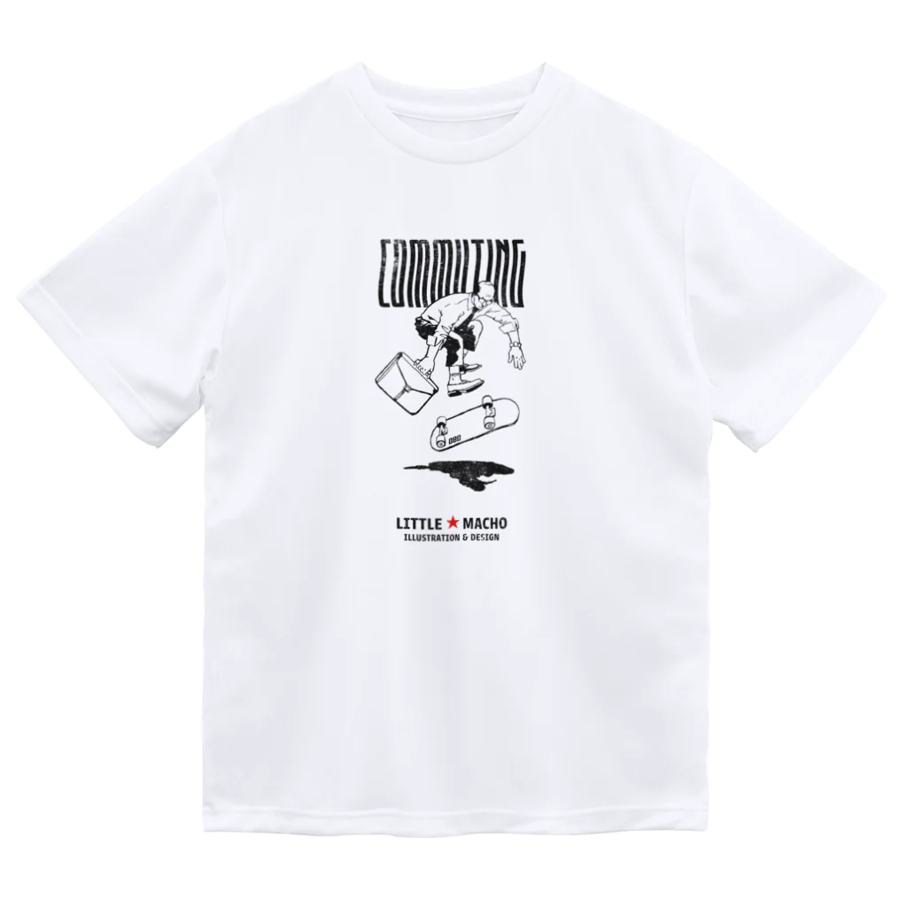 Little Machoのスケボー通勤 2021 Dry T-Shirt