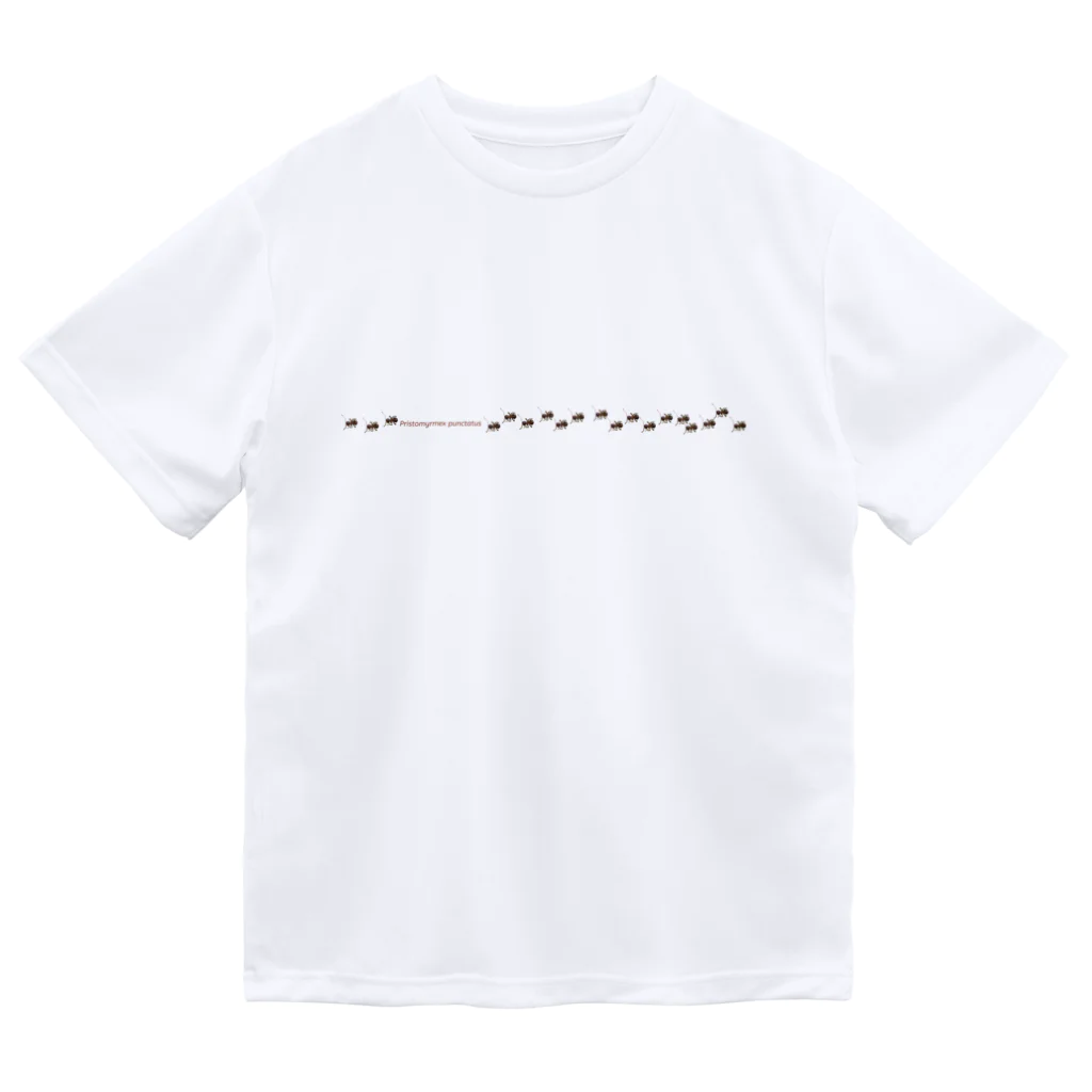 L_arctoaのアミメアリの行列 Dry T-Shirt