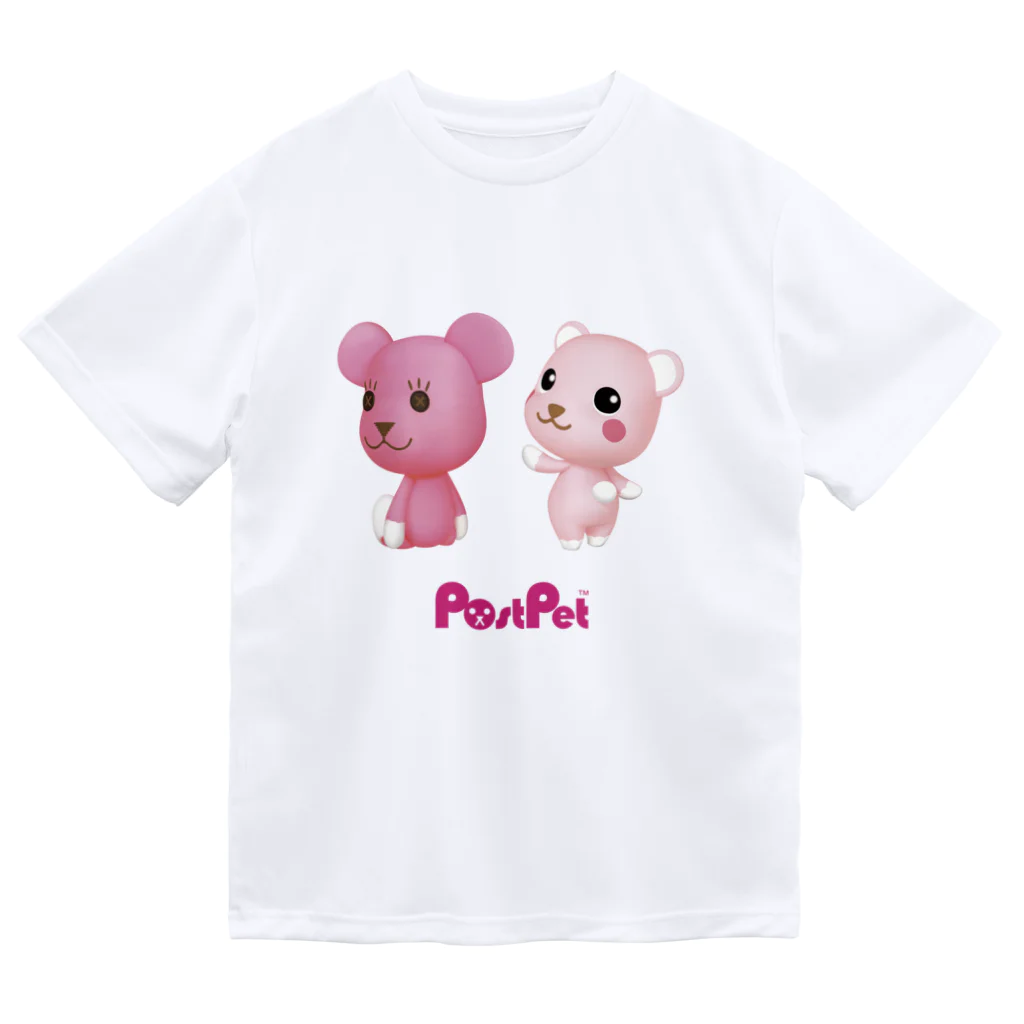 PostPet Official Shopの見返り美モモ＆美コモモ ドライTシャツ