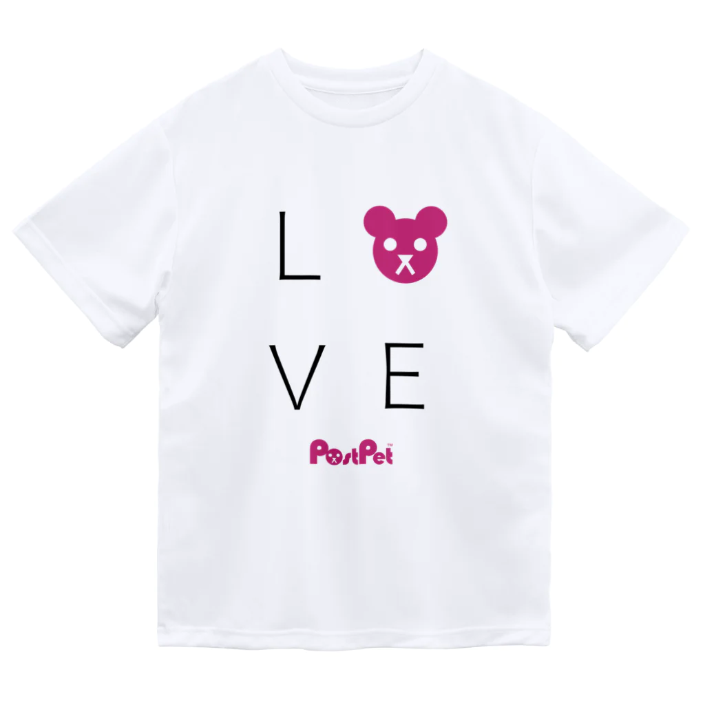 PostPet Official ShopのLOVEモモ ドライTシャツ