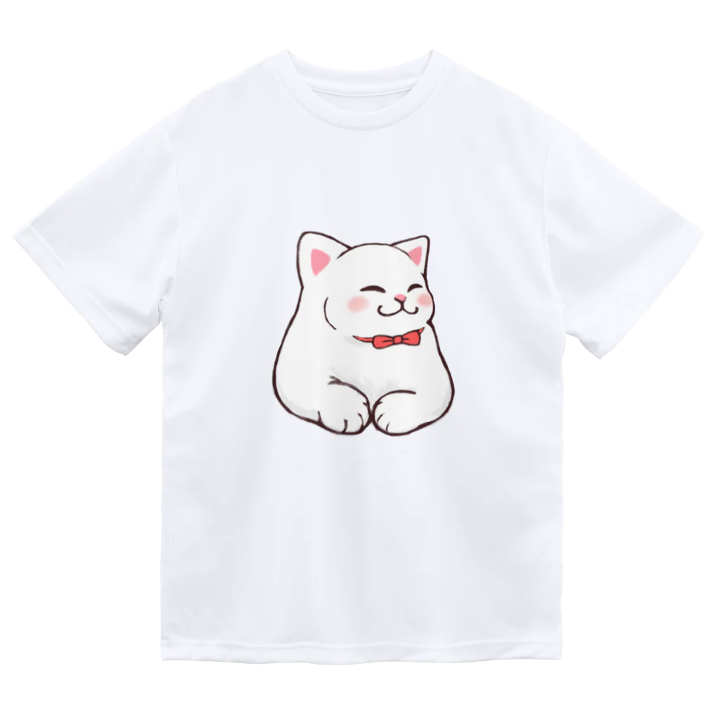 ふわにゃんshopのごきげんにゃんこ ドライTシャツ