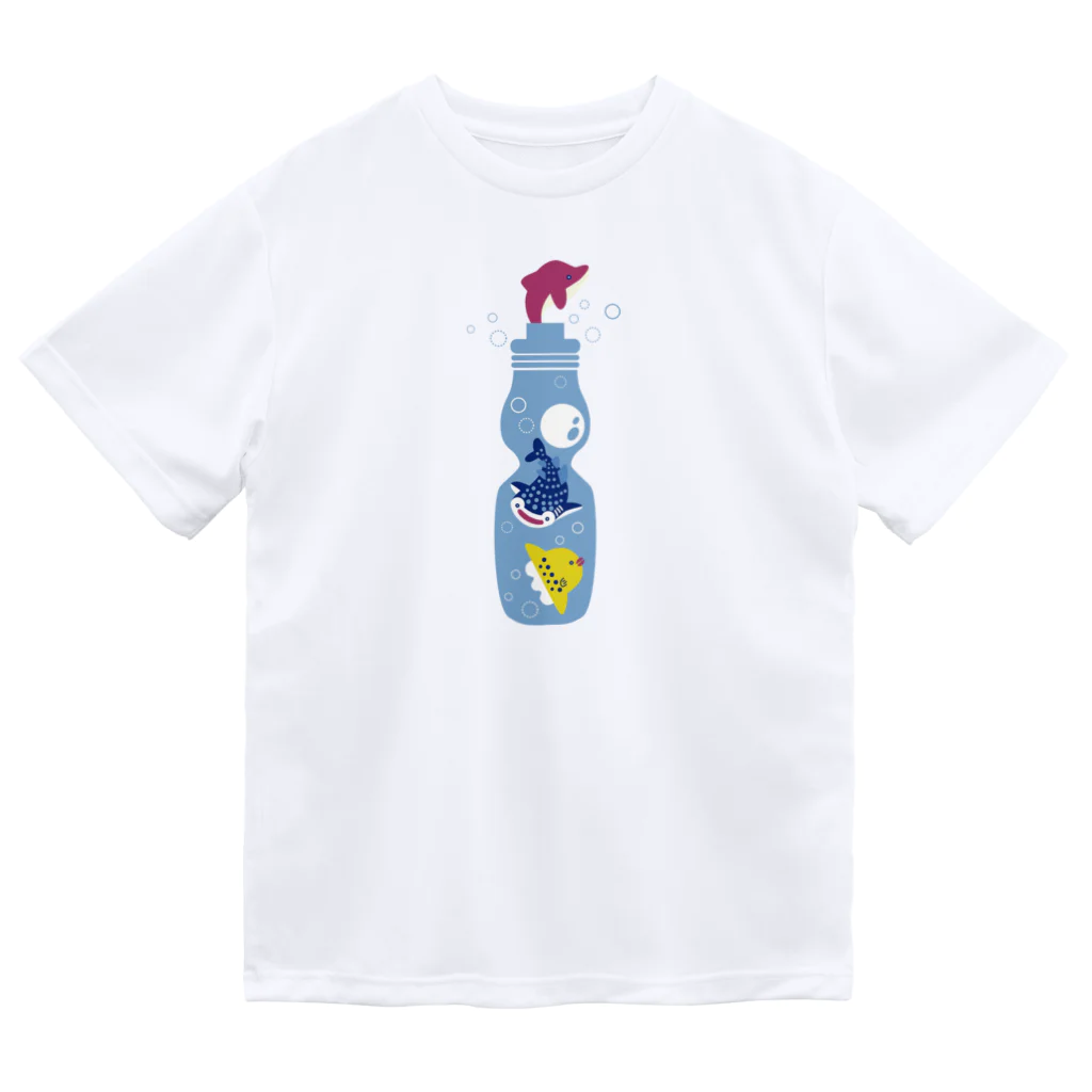 moctaaのラムネ水族館 ドライTシャツ