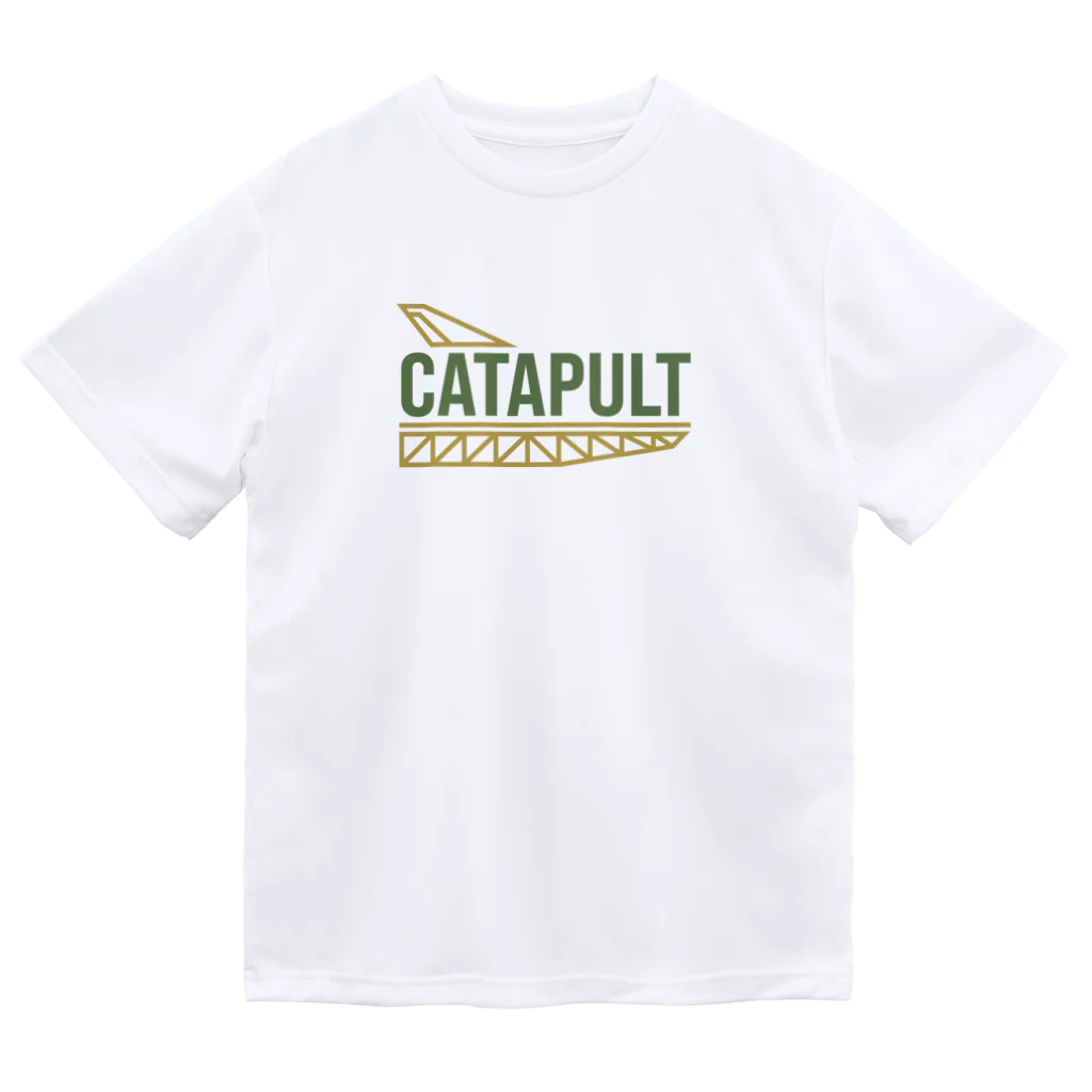 kimchinのカタパルト CATAPULT ロゴ Dry T-Shirt