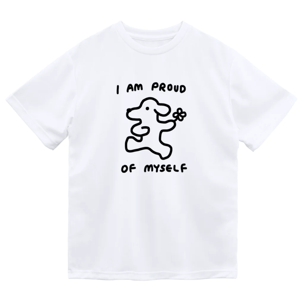 morieebooksのI am proud Dry T-Shirt