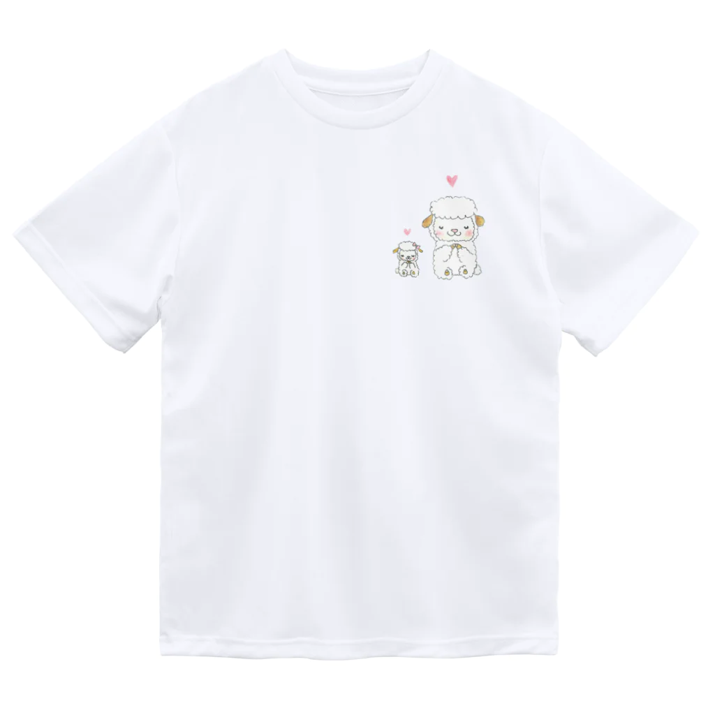 akiのお祈り　ひつじ Dry T-Shirt