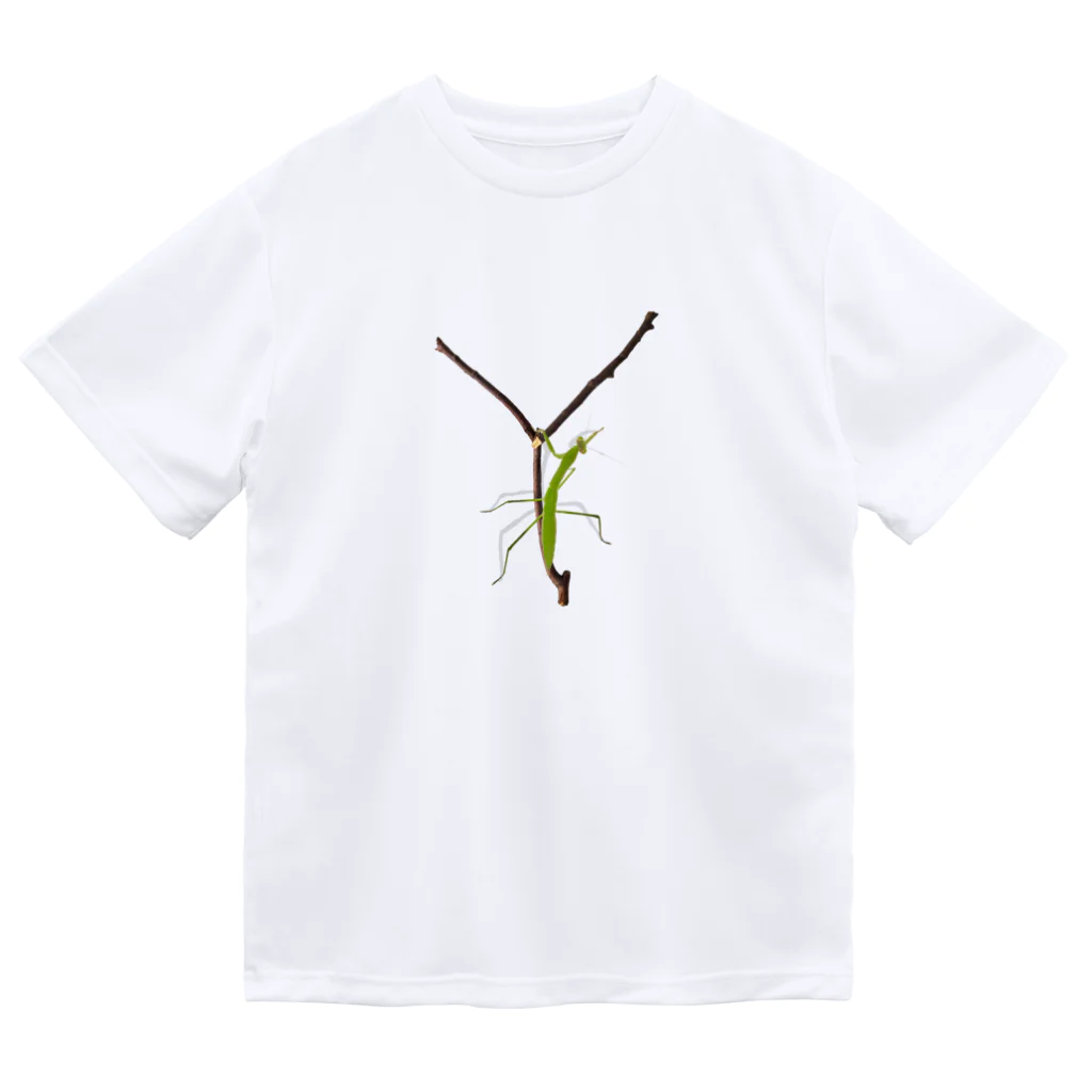 aicecreamの【Y】カマキリついてるよ！イニシャル Dry T-Shirt