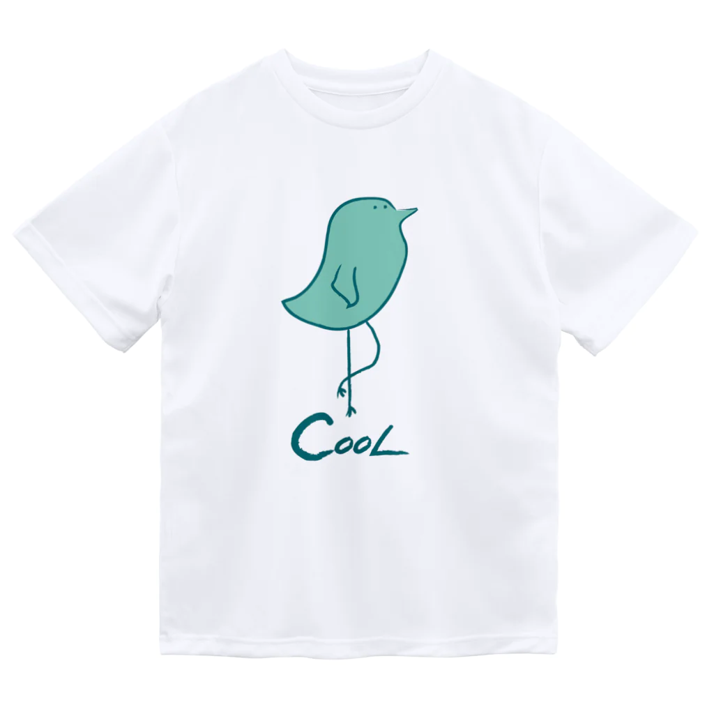 コンブのCoolな鳥 Dry T-Shirt