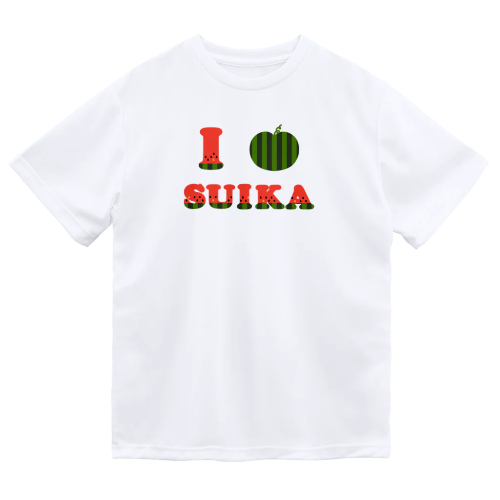 ユウィズのI♡SUIKA ドライTシャツ