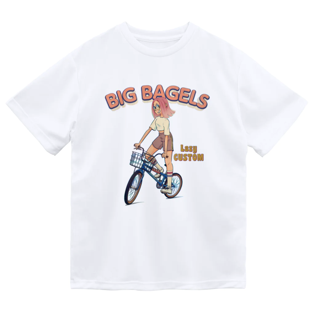 nidan-illustrationの"big bagels" ドライTシャツ