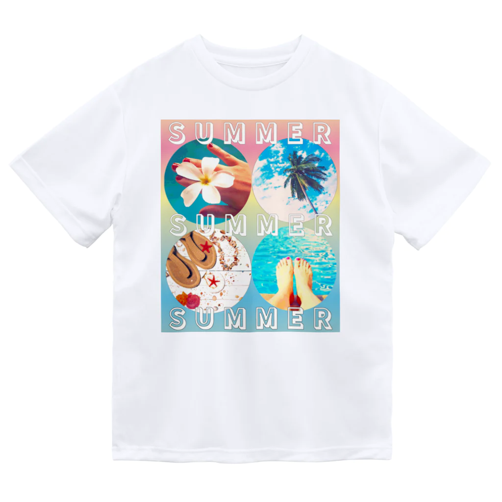 Aloe PotのSUMMER SUMMER SUMMER ドライTシャツ