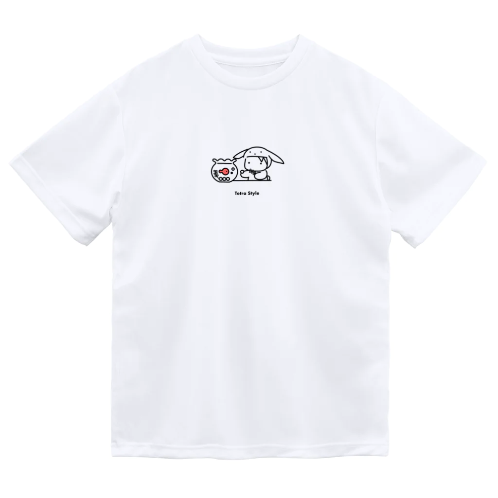 Tetra Styleの金魚（コナ） Dry T-Shirt