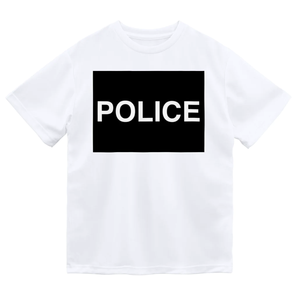 エージェントの警察応援POLICEマスク Dry T-Shirt