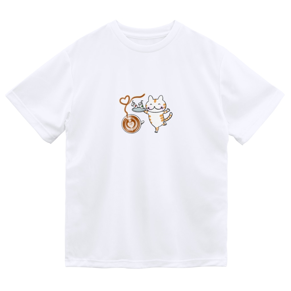 カワラリマーのカフェねこちゃん Dry T-Shirt