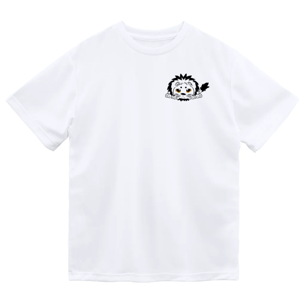 BeArtSuzumaruのぺたんこライオン Dry T-Shirt