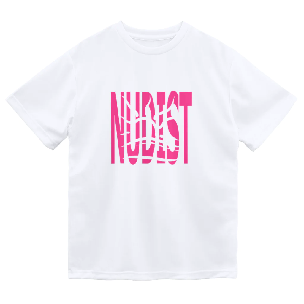 Goods for Naturists.のヌーディスト（桃） Dry T-Shirt