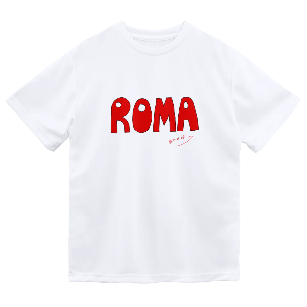 WAW wheel Art Works 68  のROMA !! Dry T-Shirt