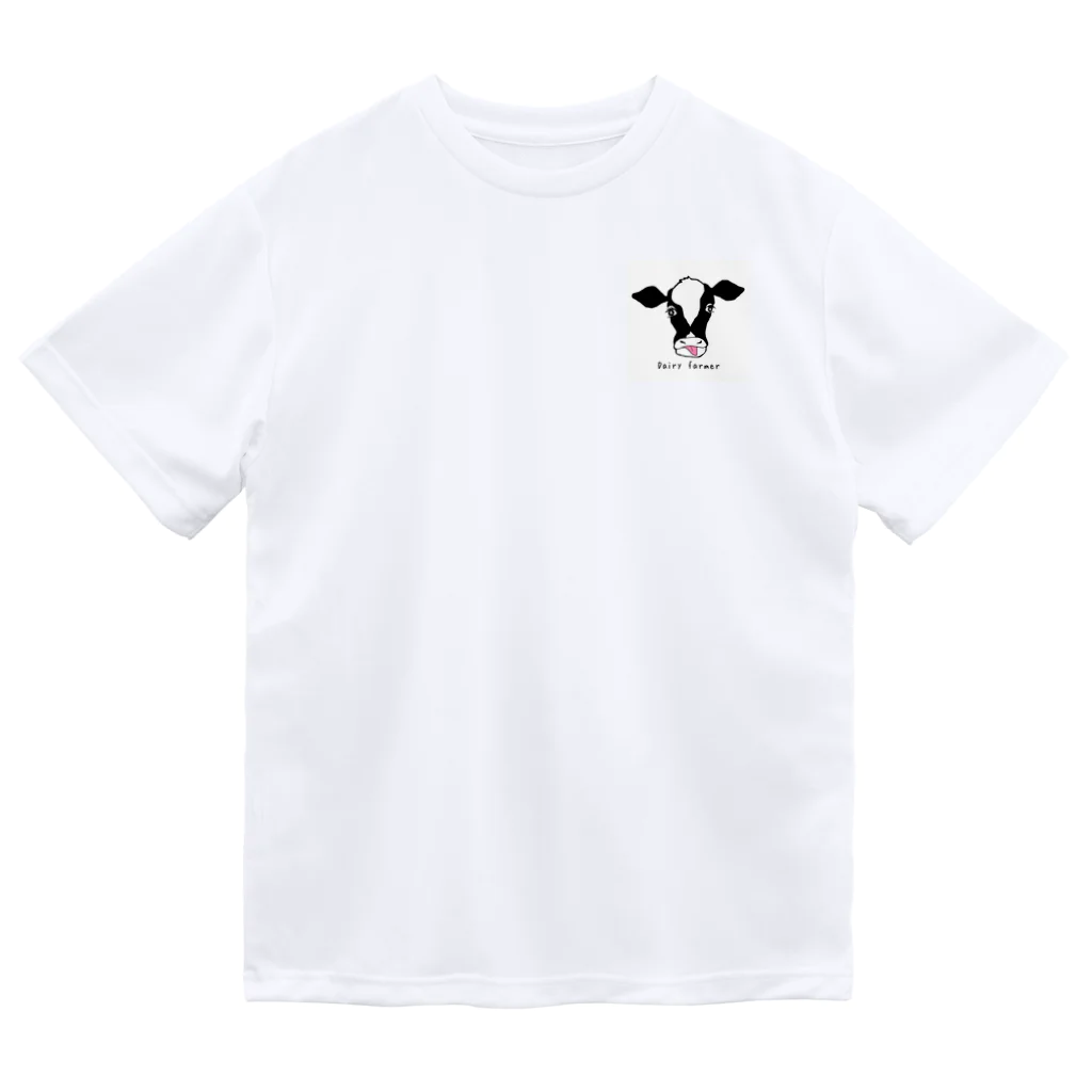 Himawari farmの牛さんグッズ🐄 Dairy farmer ドライTシャツ