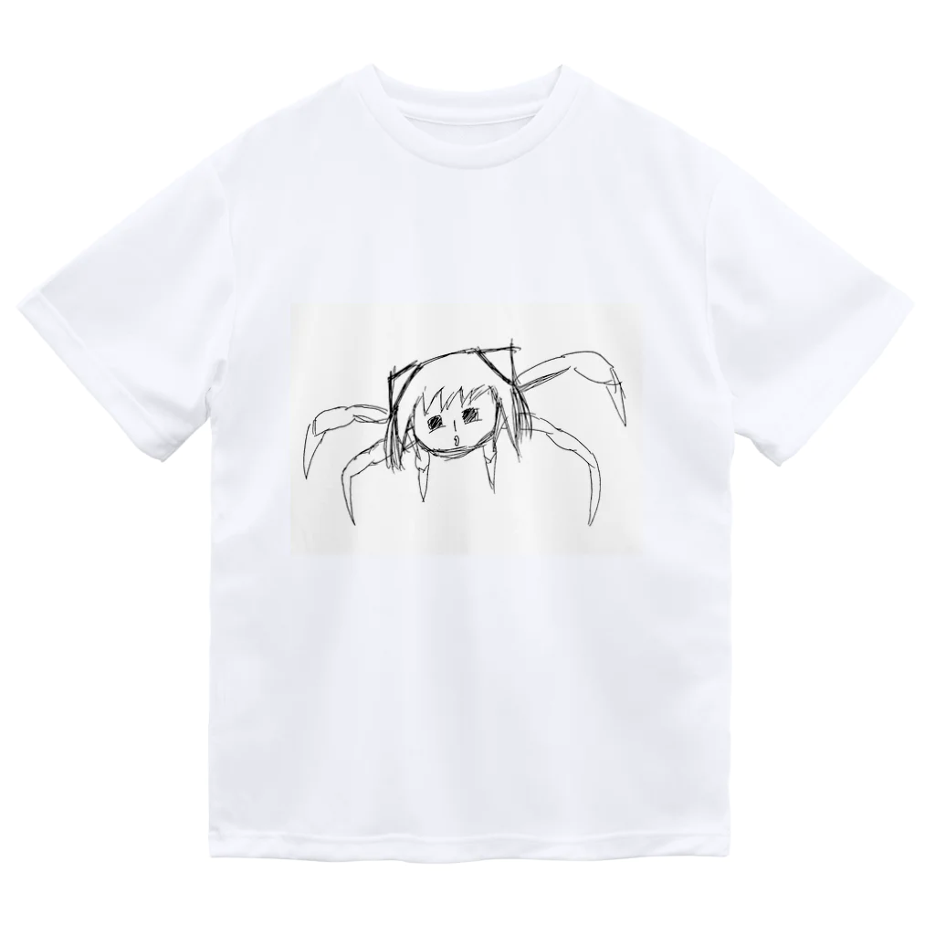 dadadadavのTHE GIRL CHIMERA MONSTER Dry T-Shirt