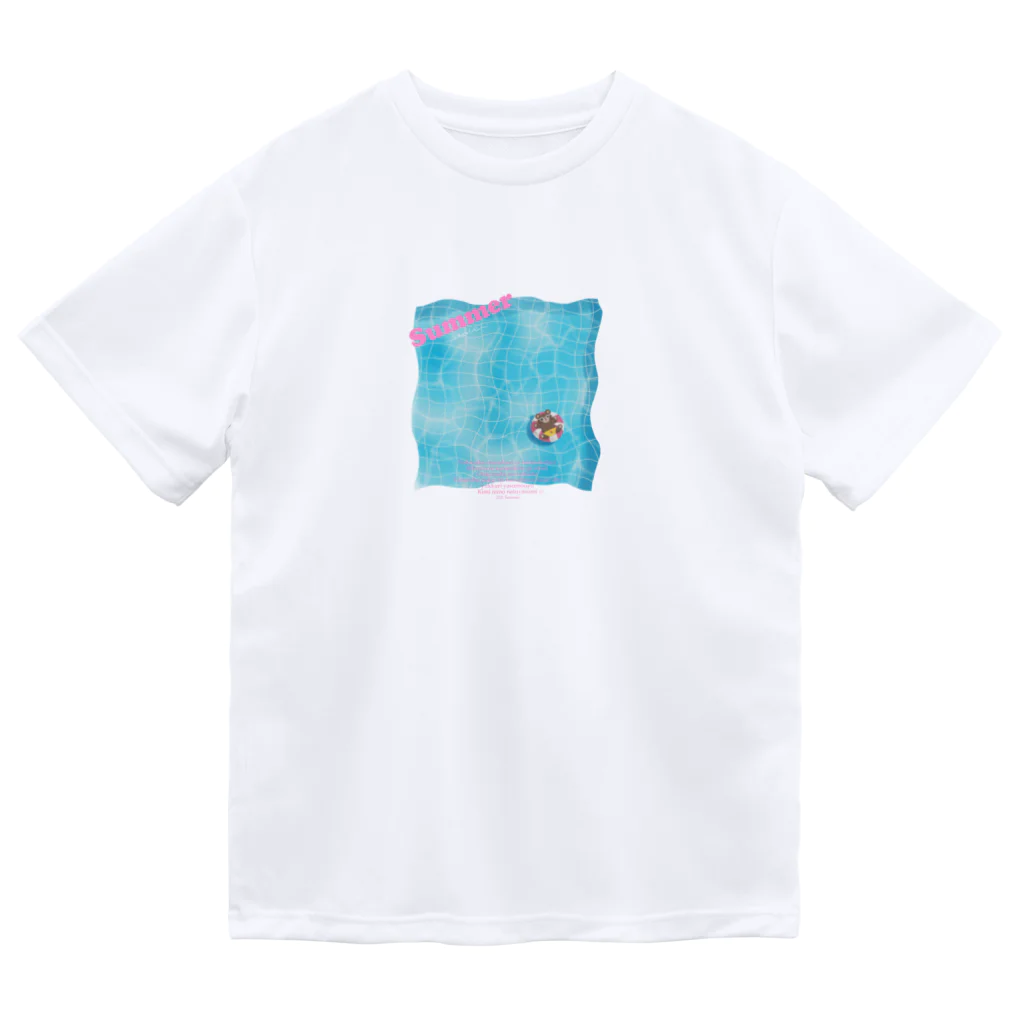 etoieのくまたんの夏休み Dry T-Shirt