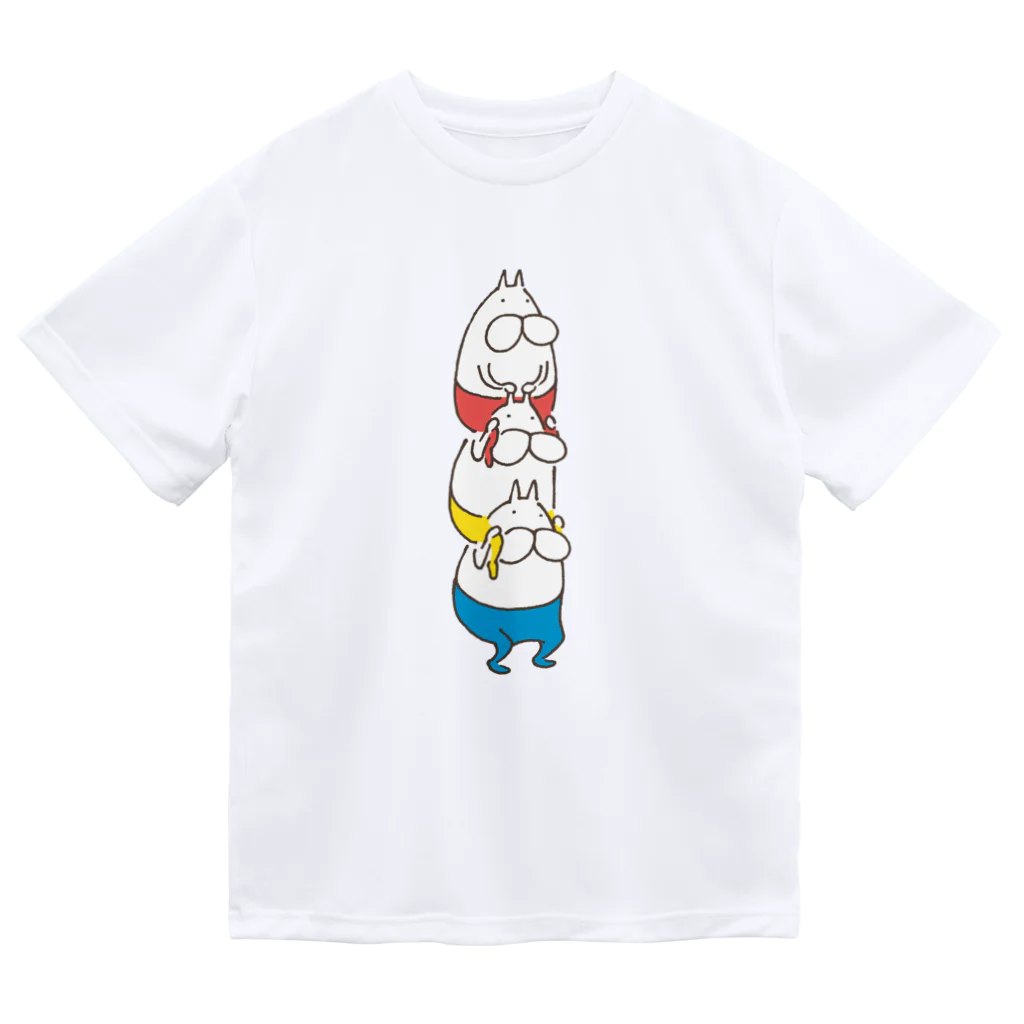 くらきち ONLINE SHOPのねこタイツ かたぐるま ドライTシャツ