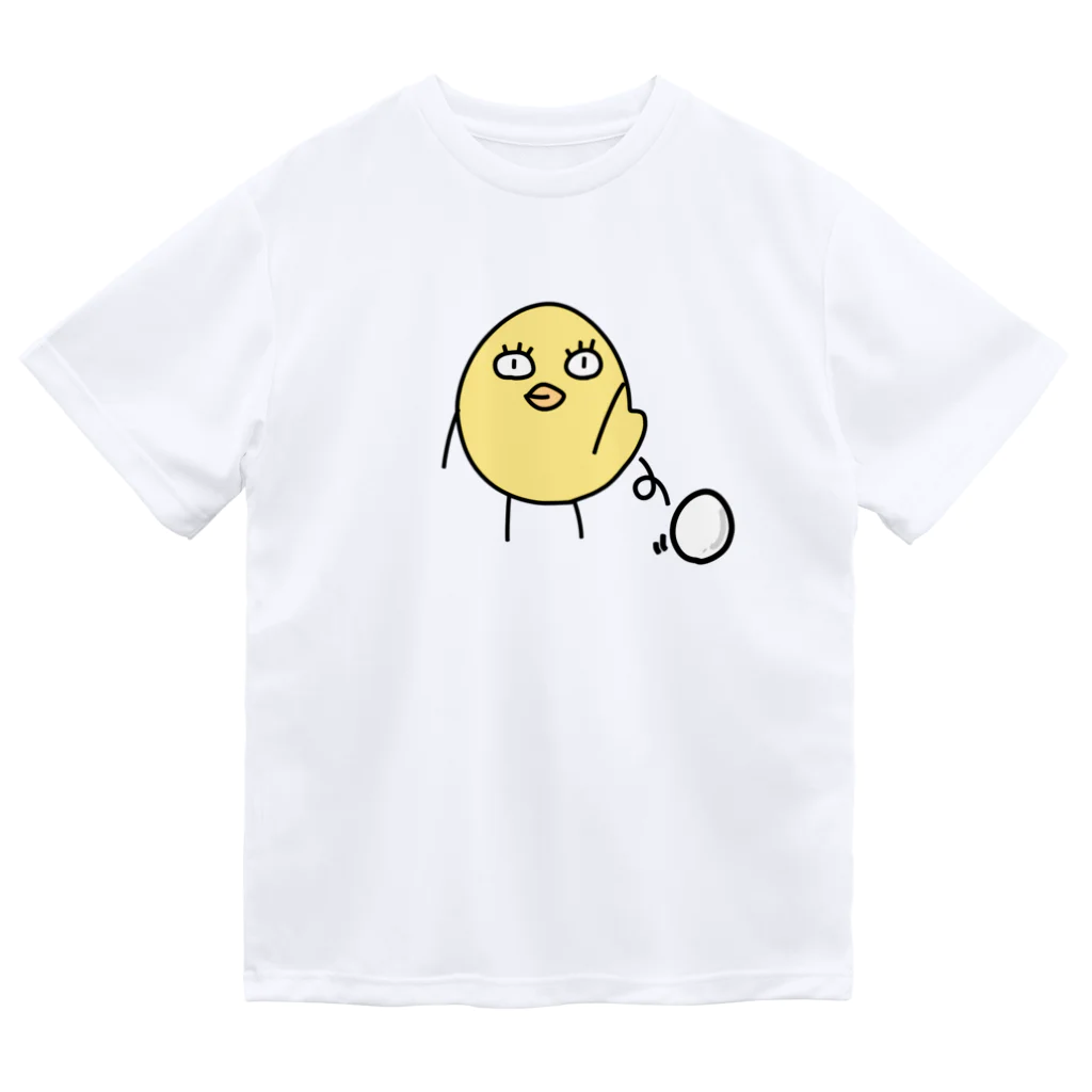 ひよこのひよこの出産 Dry T-Shirt