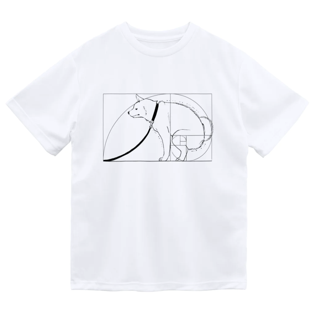 ka92の黄金比犬・乾 Dry T-Shirt