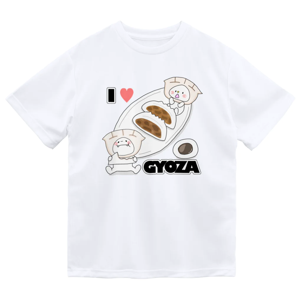 tacotuesdayのLOVE GYOZA  ドライTシャツ