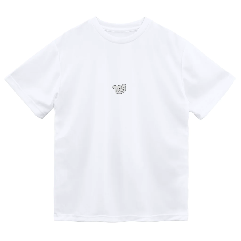 tepicoの黒パグちゃん Dry T-Shirt