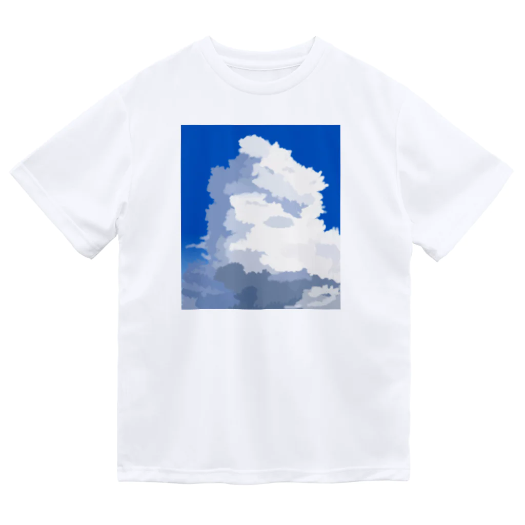 satoharuのもくもく積乱雲 ドライTシャツ