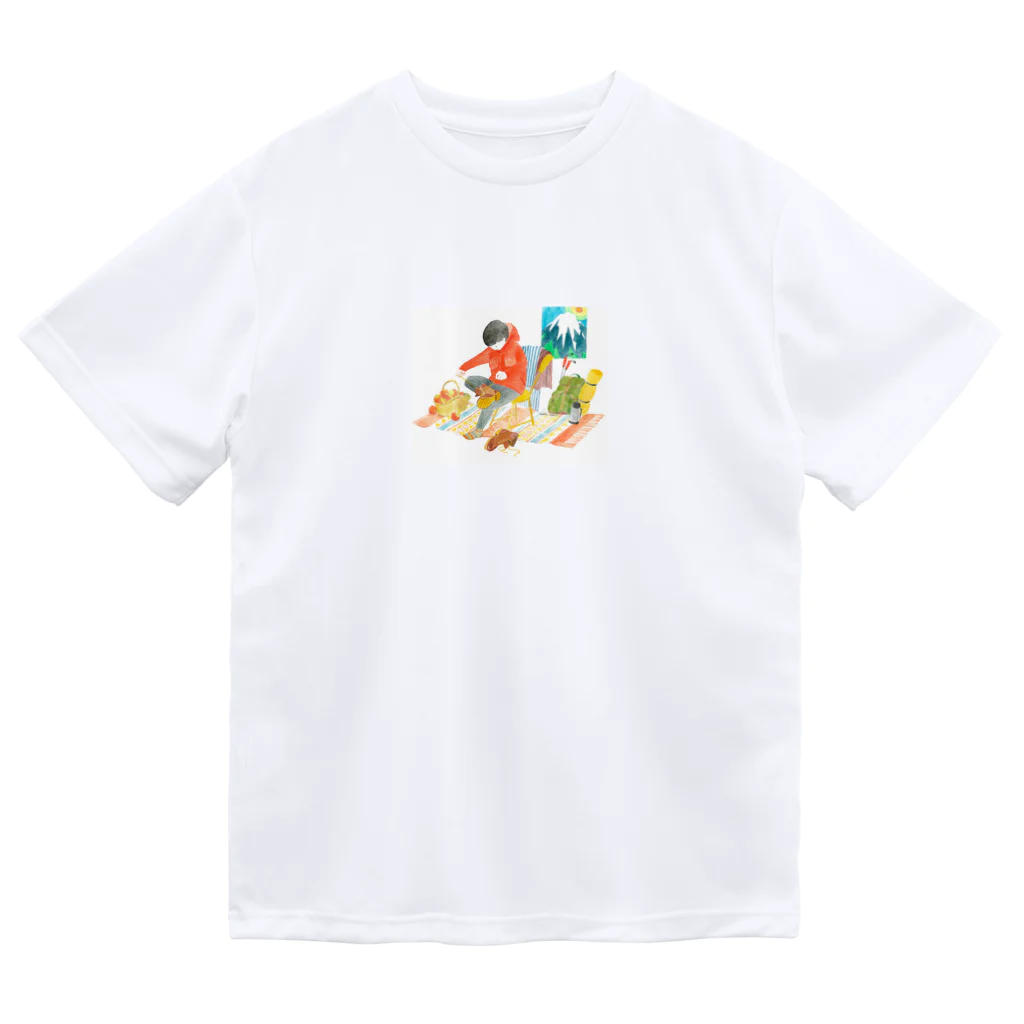 isshiki mayumiの登山の前にTシャツ ドライTシャツ