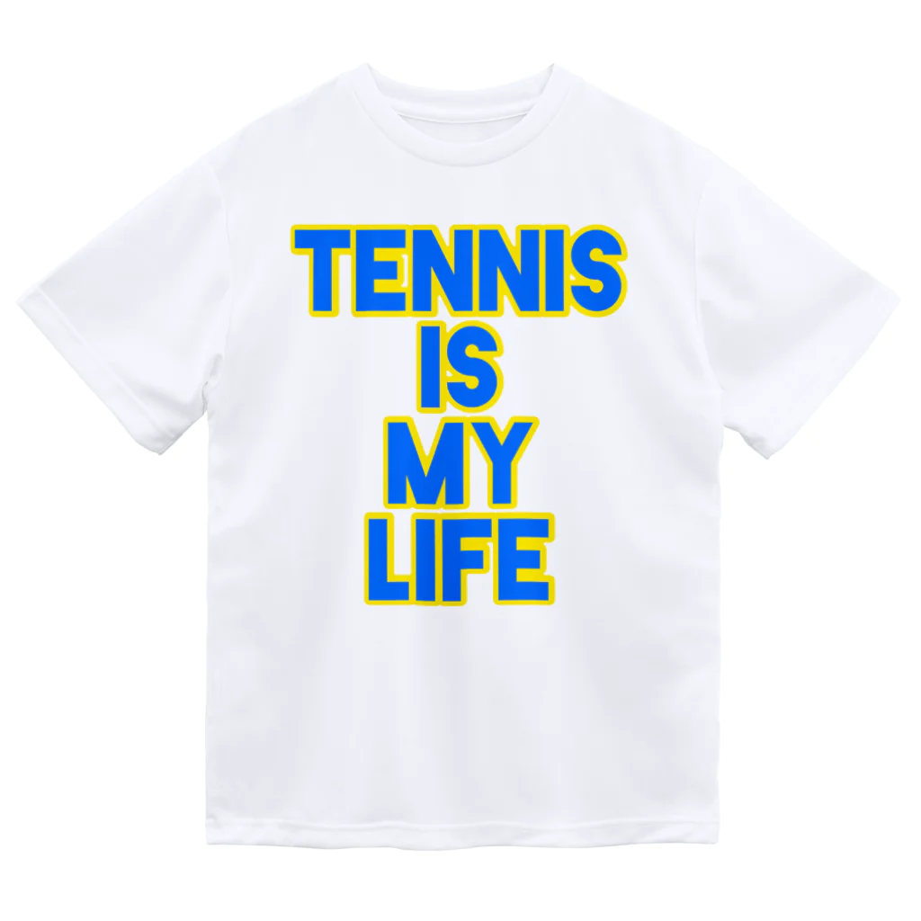 剛竜謹製のTENNIS IS MY LIFE シリーズ ドライTシャツ