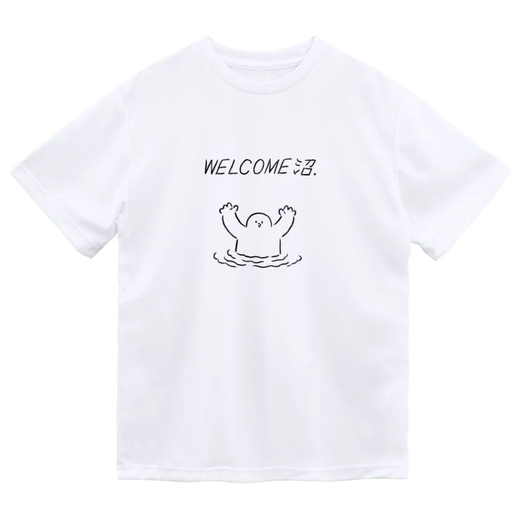 みぞぐちともやのWELCOME沼 ドライTシャツ