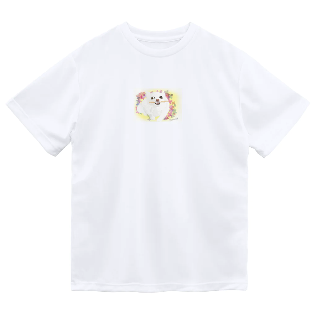 もかふしぎ🐰のチワワかみかみ ドライTシャツ