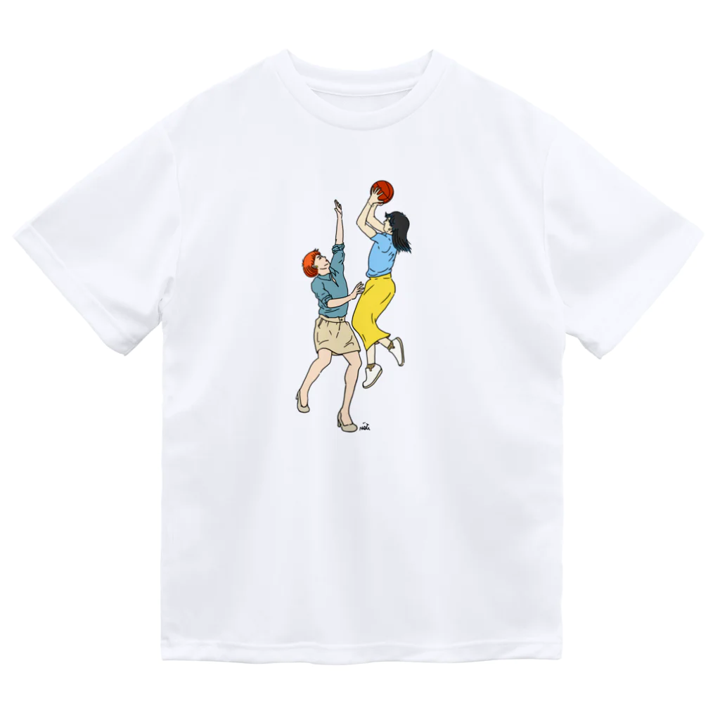 ツタキチネジュの女子バスケ1on1 ドライTシャツ