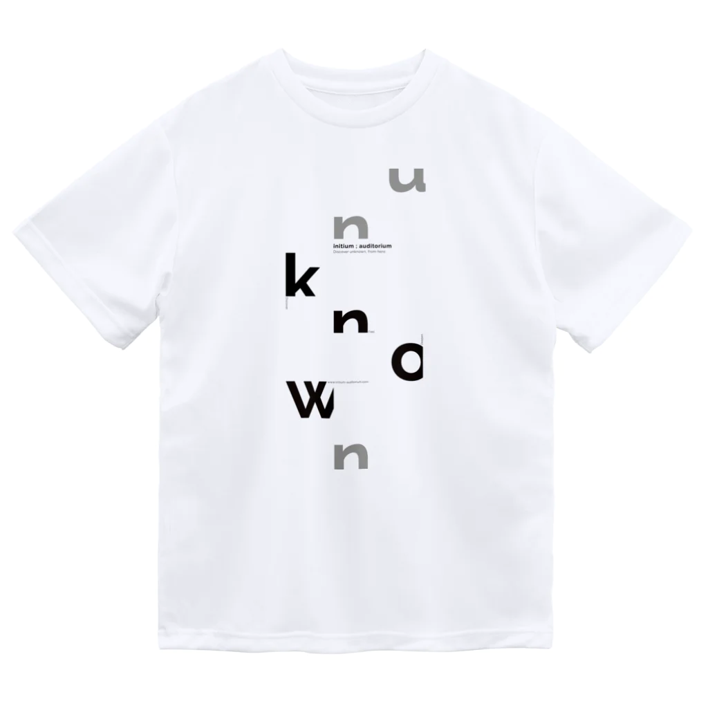 initium ; auditorium / イニツィウム・オーディトリウムのinitium ; auditorium フライヤーデザイン Dry T-Shirt