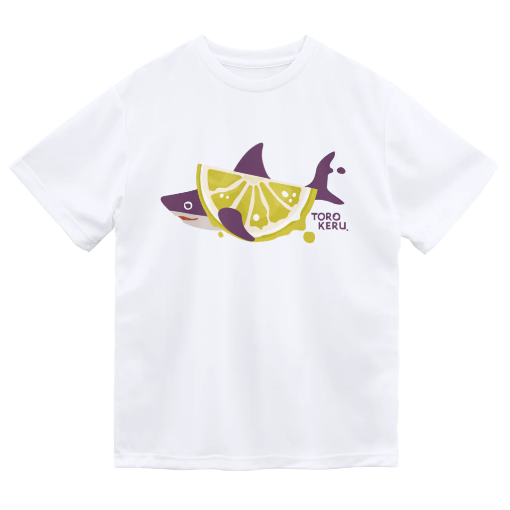 さかたようこ / サメ画家の檸檬ととろけるおサメさん | TOROKERU SHARK Fresh Lemon! ｜ Single ドライTシャツ