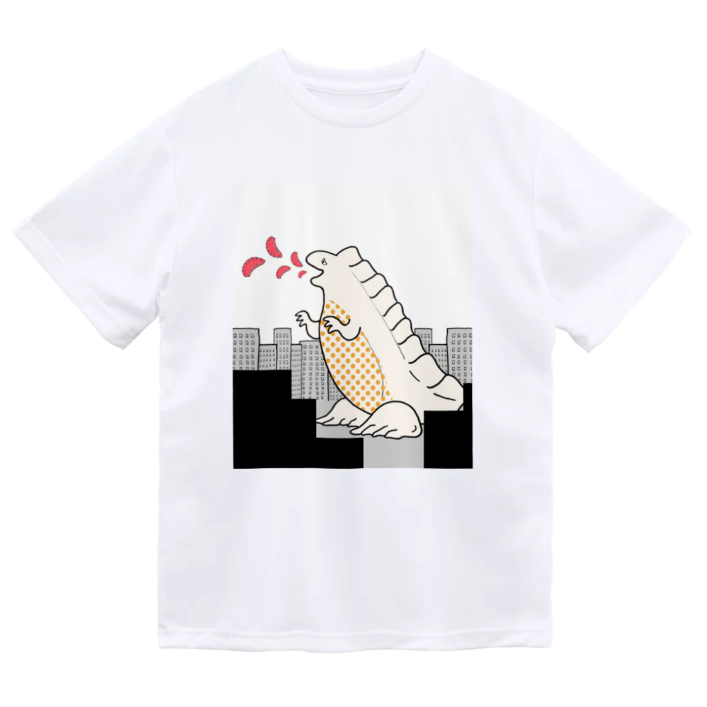 杜の魚のギョウザウルス襲来!（カラー） Dry T-Shirt