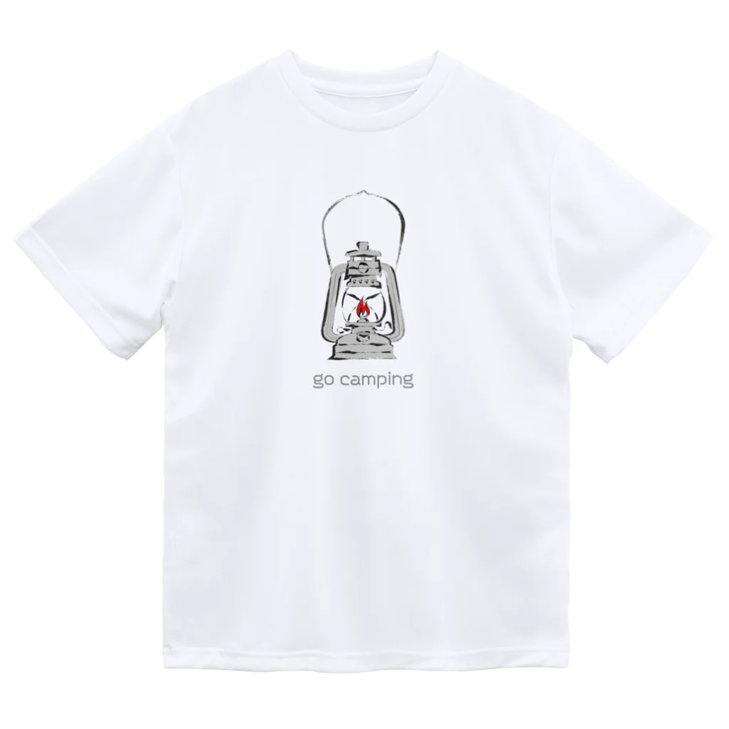 go campingのランタン（01） ドライTシャツ