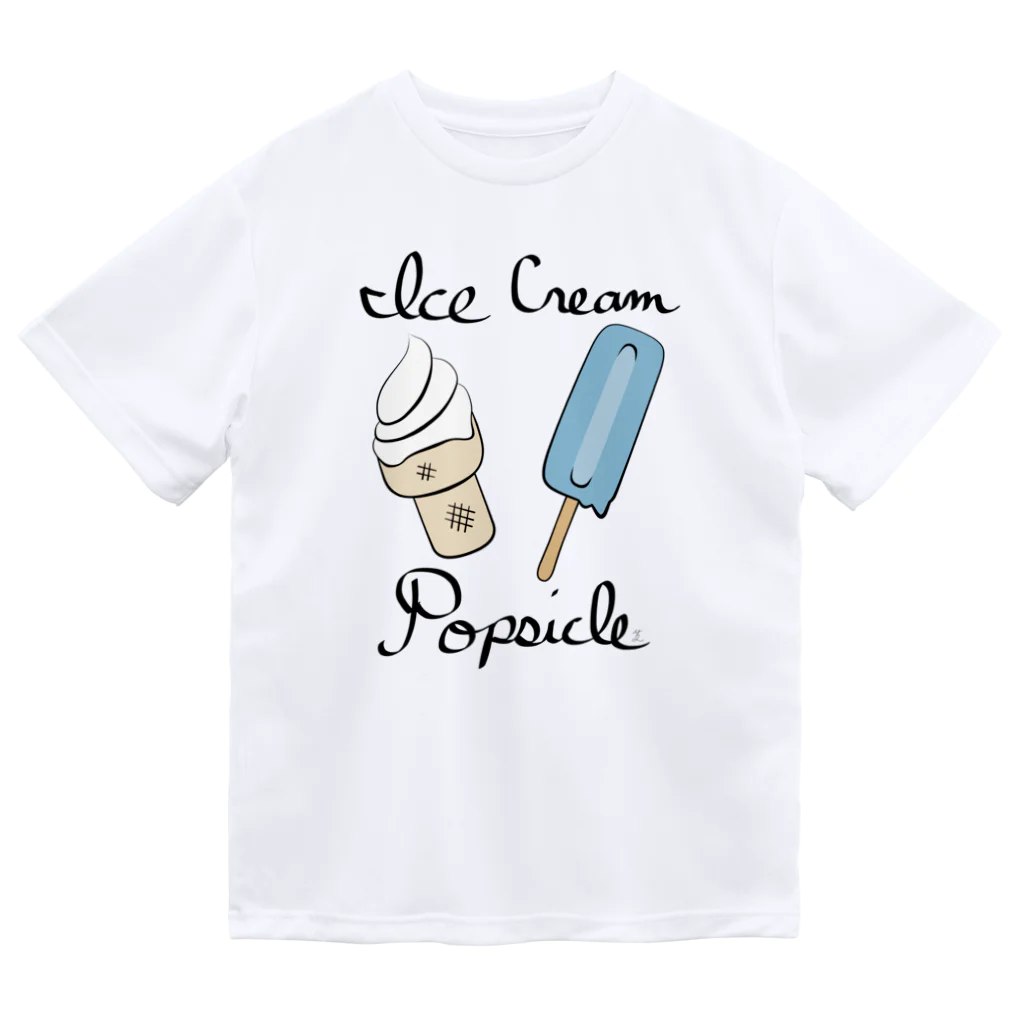 YoLuのIce Cream and a Popsicle ドライTシャツ