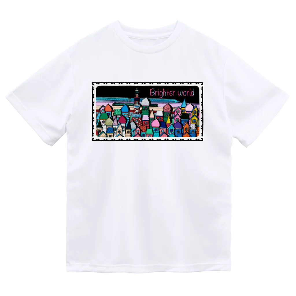 MoriArt のbrighter world ドライTシャツ