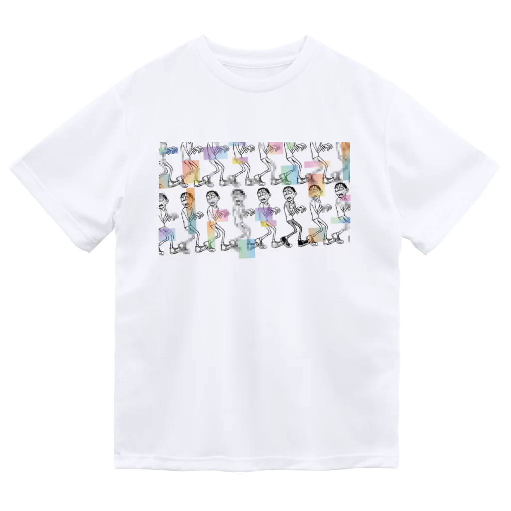 FROZEN RABBITのラッキーフレンズ ドライTシャツ